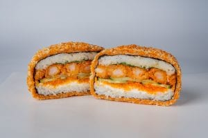 Суші бургер з креветкою Київ