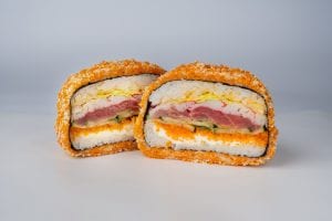 Доставка суші бургера з тунцем по Києву