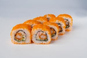 Каліфорнія з креветкою темпура