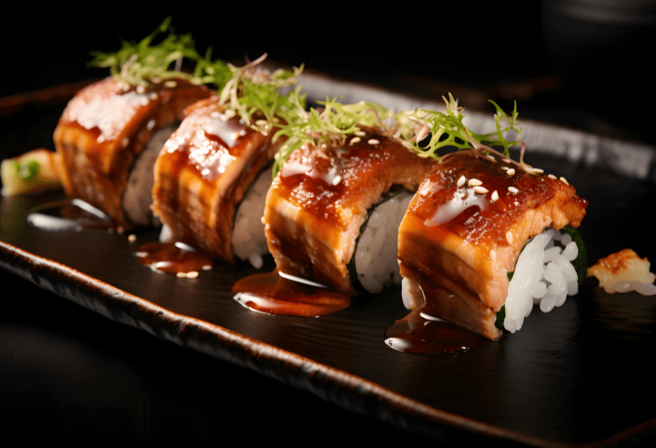 рецепт суші з вугрем