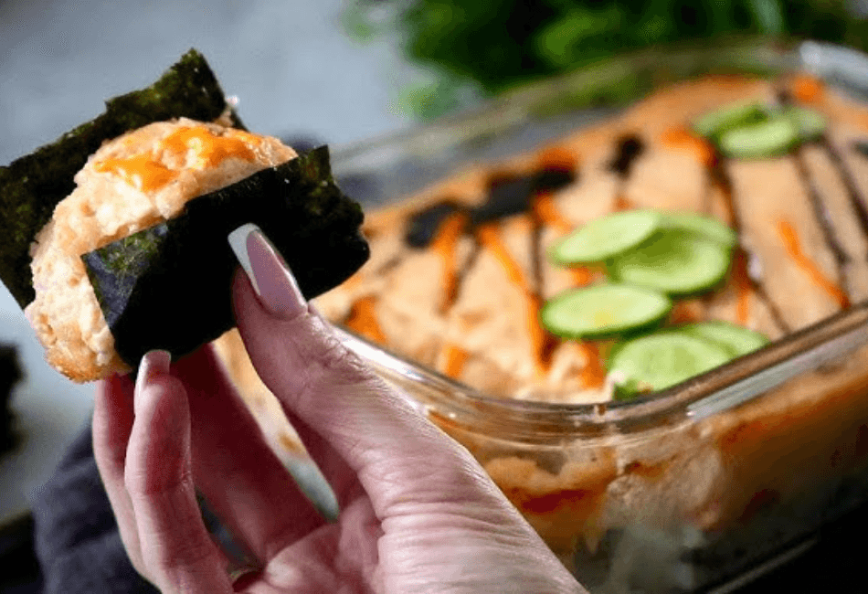 Суши торт дома